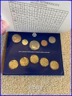 COMPLETE Run of 2015-2018 United States Proof Sets (4 Coin lots) D and P Mints