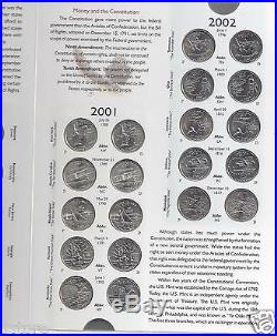COMPLETE SET 50 BU State Quarters Collection DE to HI + 2009 DC & US TERRITORIES