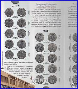 COMPLETE SET 50 BU State Quarters Collection DE to HI + 2009 DC & US TERRITORIES