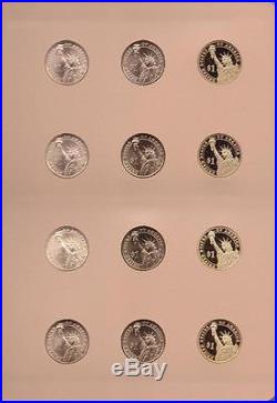 COMPLETE SET OF BU And PROOF PRESIDENTIAL DOLLARS 2007-2016 P, D AND S 117 COINS
