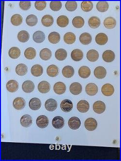 COMPLETE SET OF JEFFERSON NICKELS 1938 TO 1989 BU++ CONDITION WithPROOFS All Mints