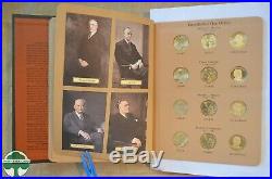 COMPLETE SET OF PRES. $ IN DANSCO ALBUMS WITH UNC & PROOF COINS 2007 to 2016