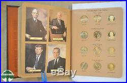 COMPLETE SET OF PRES. $ IN DANSCO ALBUMS WITH UNC & PROOF COINS 2007 to 2016
