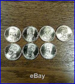 COMPLETE SET PRESIDENTIAL DOLLARS P&D (78) coins. WASH. REAGAN uncirculated