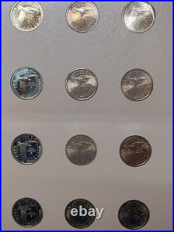 COMPLETE SET SACAGAWEA UNCIRCULATED DOLLARS WithPROOFS 2000-2007 24 COINS DANSCO
