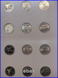 COMPLETE SET SACAGAWEA UNCIRCULATED DOLLARS WithPROOFS 2000-2007 24 COINS DANSCO