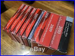 COMPLETE SET SILVER 90% PROOF SETS 116 TOTAL COINS 2003-2011 With COAs & BOXES