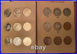 COMPLETE SET of EISENHOWER DOLLARS in DANSCO ALBUM 32 COINS INCLUDED