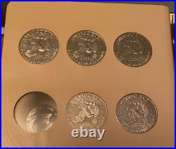 COMPLETE SET of EISENHOWER DOLLARS in DANSCO ALBUM 32 COINS INCLUDED