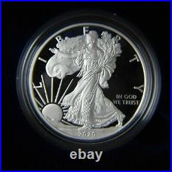 COMPLETE Set 1986-2020 American Silver Eagle Proof 1 Oz Box & COA 34 Pieces