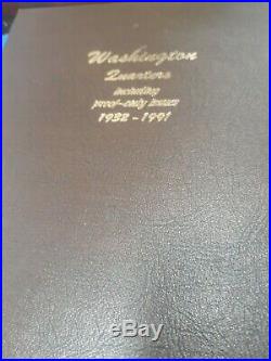 COMPLETE Set of 1932 1991 Washington Quarters Album BU/Proof 132 COINS