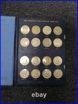 COMPLETE Set of Franklin Half Dollars - ALL 35 SILVER MS COINS