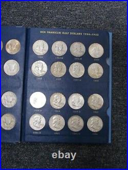 COMPLETE Set of Franklin Half Dollars - ALL 35 SILVER MS COINS