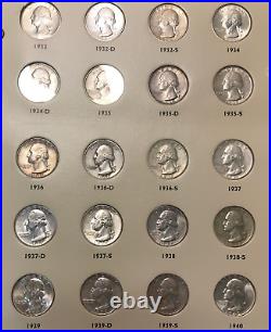 COMPLETE WASHINGTON QUARTERS SET! 1932 to 2021, w. Proofs. 410 Coins