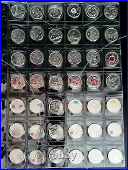 Canada Complete 92 Coin 1967 2017 UNC BU Commemorative Quarter Set