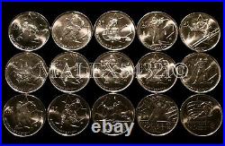 Canada Complete Commemorative 25 Cent Set 1967 To 2017 Uncirculated