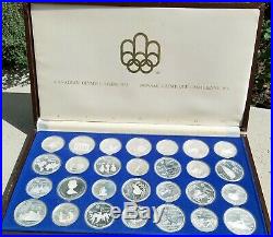 Canadian Olympic Coins 1976 Series 1-7 Complete Set