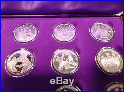 Catholic Art Guild 14 Stations of the Cross Complete Set STERLING SILVER MEDALS