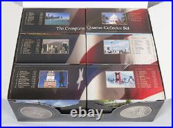 Celebrating America Complete 50 State Quarter Collector Set withTerritories DC NEW