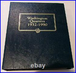 Complete 1932-1990 Washington Quarter Set in Whitman Album