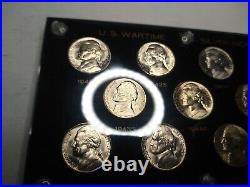 Complete 1942-1945 Silver War Nickel Set 11 Coins In Gem Bu High Grade Coins