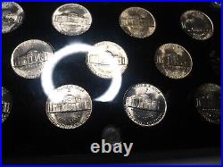 Complete 1942-1945 Silver War Nickel Set 11 Coins In Gem Bu High Grade Coins
