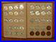 Complete 1948-1963 Franklin Silver Half Dollar Set 35 Coins Dansco Nice AU & BU
