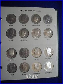 Complete 1964-2014 Kennedy Half Set with Proofs/Silver & Extras 184 Coins