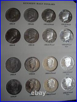 Complete 1964-2014 Kennedy Half Set with Proofs/Silver & Extras 184 Coins