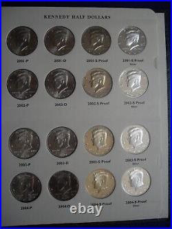 Complete 1964-2014 Kennedy Half Set with Proofs/Silver & Extras 184 Coins