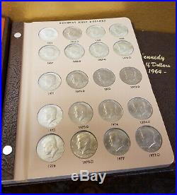 Complete 1964-2017 Kennedy Half Dollar Set P, D, & Silver Coins In Dansco
