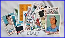 Complete 1982 Topps Baseball Set 792 Cards Complete, Uncirculated