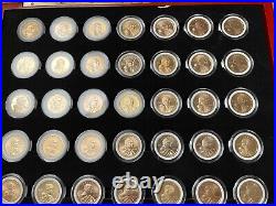 Complete 2000-2008 35 coin set Sacagawea Uncirculated coins