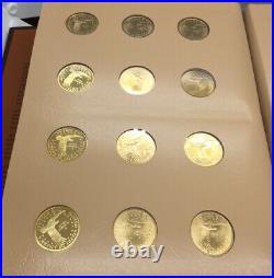 Complete 2000-2012 Sacagawea Dollar Set Proofs & Uncirculated PDS Dansco Album