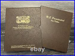 Complete 2007-2020 Presidential Dollar Set-BU-P&D Dansco 7184 Album withDust Cover