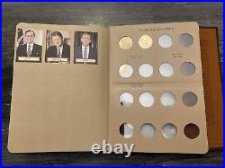 Complete 2007-2020 Presidential Dollar Set-BU-P&D Dansco 7184 Album withDust Cover