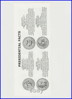 Complete 2007 Presidential Dollar Set P & D UNC, Satin and S-Proof (20 Coins)