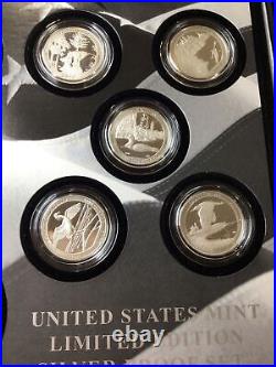 Complete 2018 US Limited Edition Silver Proof Set OGP 8 Coins 18RC