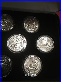 Complete 2019-W & 2020-W 10 Coin BU West Point ATB Quarters Set High Quality