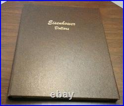 Complete 21pc Set Dansco Album 7176 Eisenhower Dollars 1971-78