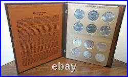 Complete 21pc Set Dansco Album 7176 Eisenhower Dollars 1971-78