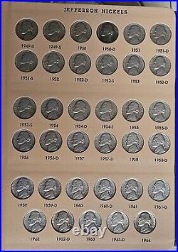 Complete 245 Coin Set Of 1938 To 2022 PDSW Jefferson Nickel Set