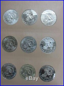 Complete 32-Piece Ike Dollar Coin Set 1971-1978 PDS in Dansco Album Q2E6