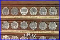 Complete 36 Medal Set Longines-Wittnauer Sterling Series Heritage of the West