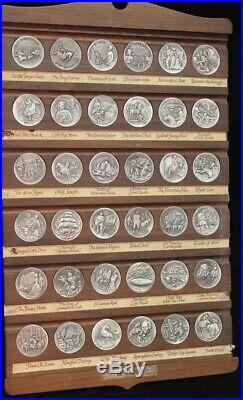 Complete 36 Medal Set Longines-Wittnauer Sterling Series Heritage of the West