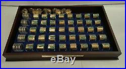 Complete 520 Coins Danbury Mint Presidential Dollar Coin Set with Display Case