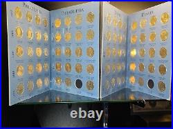 Complete 78 Coin Set (P&D) 2007-2016 Presidential Dollars in Folder