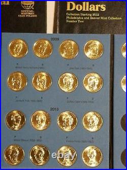 Complete 78 Coin Set (P&D) 2007-2016 Presidential Gold Dollars Washington-Reagan