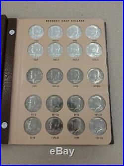 Complete 82 Coin 1964-2008 P&D Kennedy Half Dollar Set In A Dansco 7166 Album