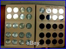 Complete 82 Coin 1964-2008 P&D Kennedy Half Dollar Set In A Dansco 7166 Album